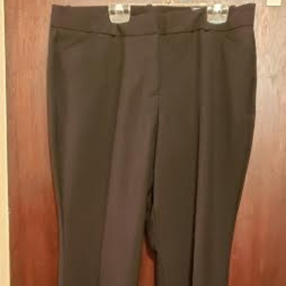 PANTS, JET BLACK WORTHINGTON MODERN FIT